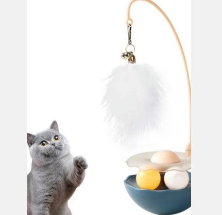Washable Duck Wand Cat Toy