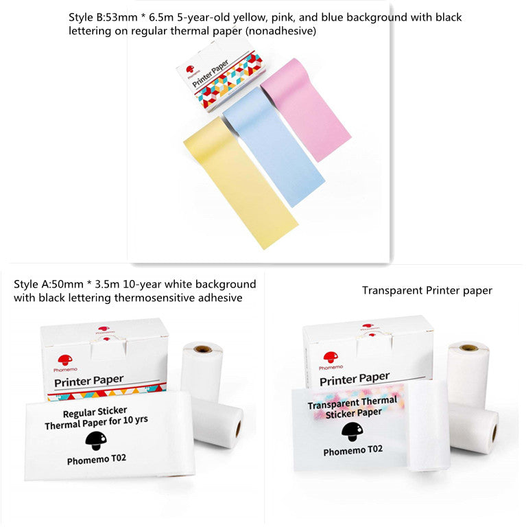 Portable Bluetooth Thermal Label Printer