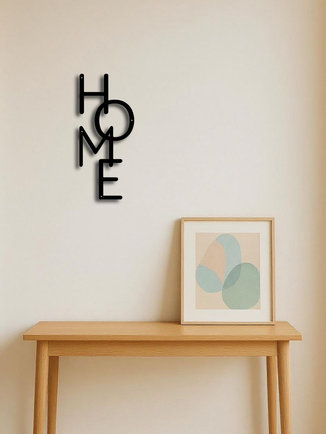 HOME Letter Metal Wall Sign