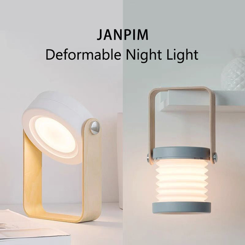 Foldable USB Rechargeable Touch LED Night Light Lantern