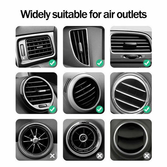10W Qi Automatic-Clamping Wireless Car Charger