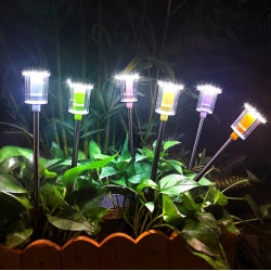 6-Pack Outdoor Solar Landscape Lights