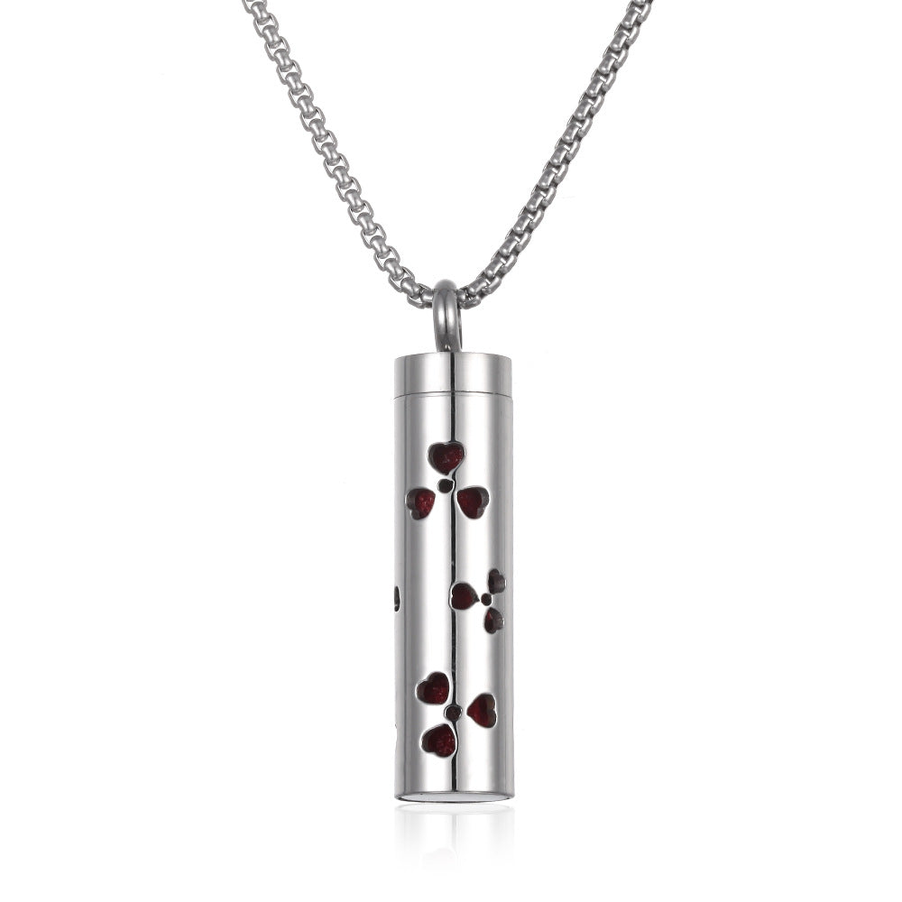 Stainless Steel Aromatherapy Essential Oil Diffuser Necklace