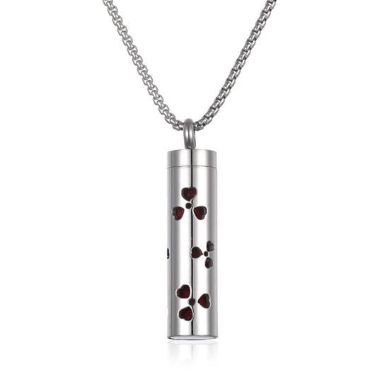 Stainless Steel Aromatherapy Essential Oil Diffuser Necklace