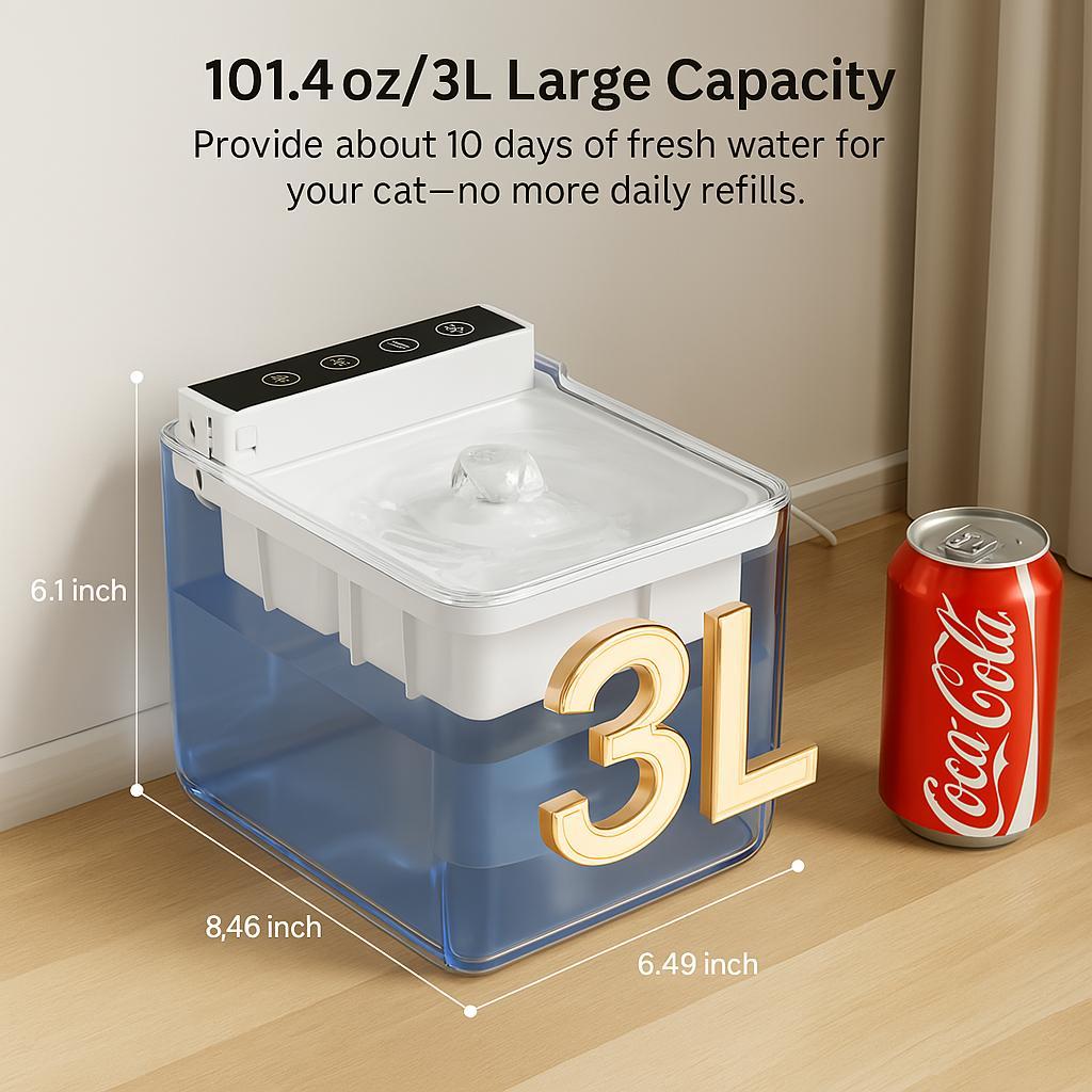 Automatic Sensor Pet Water Fountain