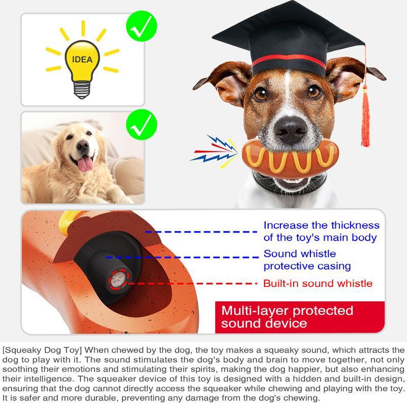Tough Rubber Dog Chew Toy