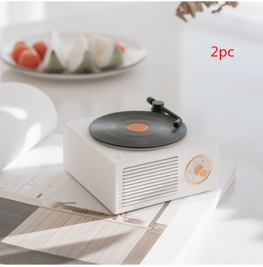 Retro Mini Bluetooth Record Player Speaker