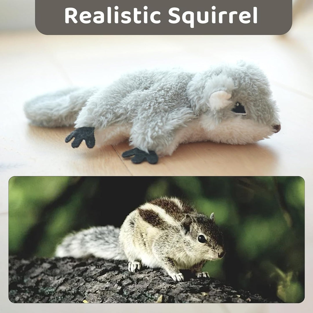 Rechargeable Flapping Squirrel Catnip Toy