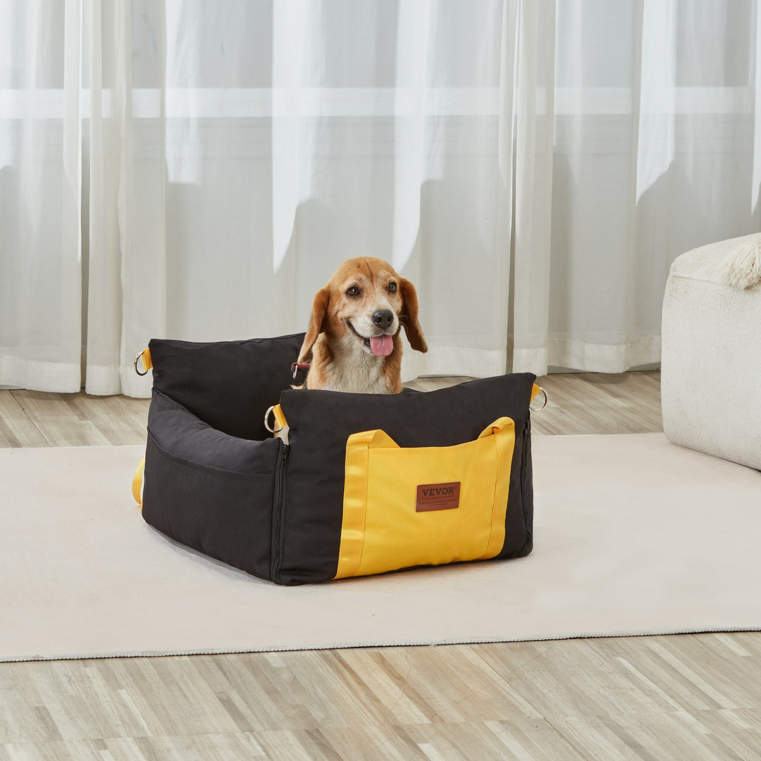 Dog Booster Car Seat for Pets Up to 25 lbs