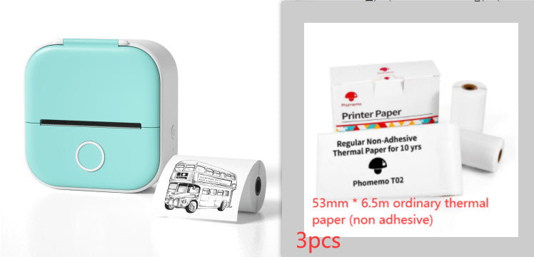 Portable Bluetooth Thermal Label Printer