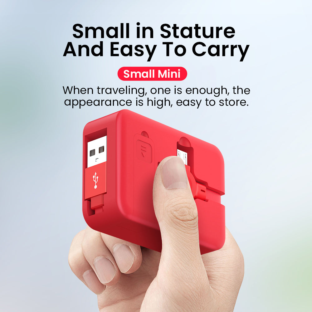 4-in-1 Retractable USB Charging Cable