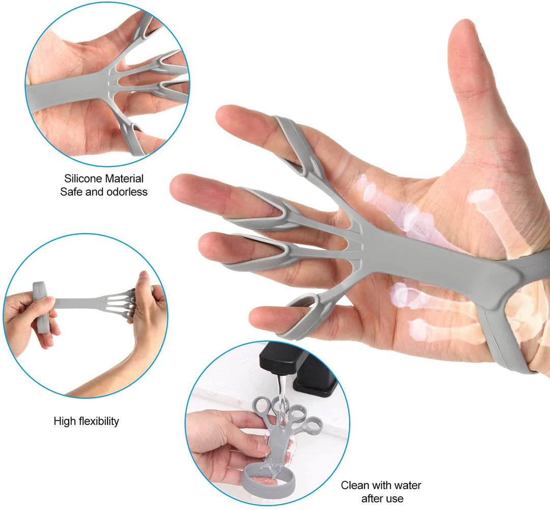 Silicone Finger &amp; Hand Strength Trainer