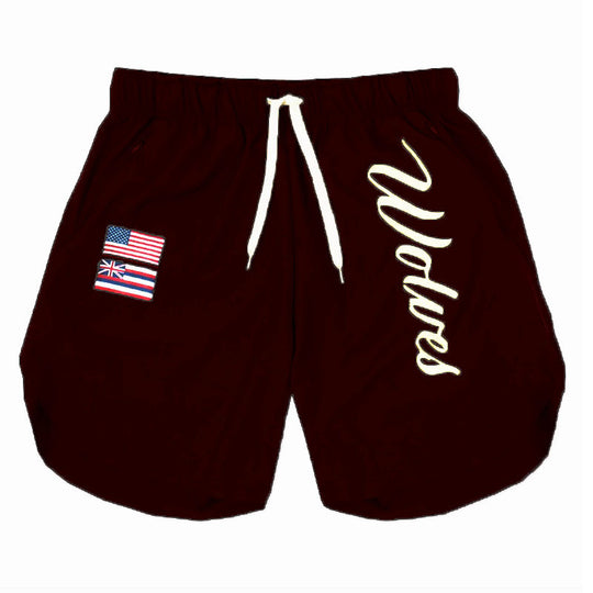 Men’s Quick-Dry Performance Training Shorts – Wolves Edition