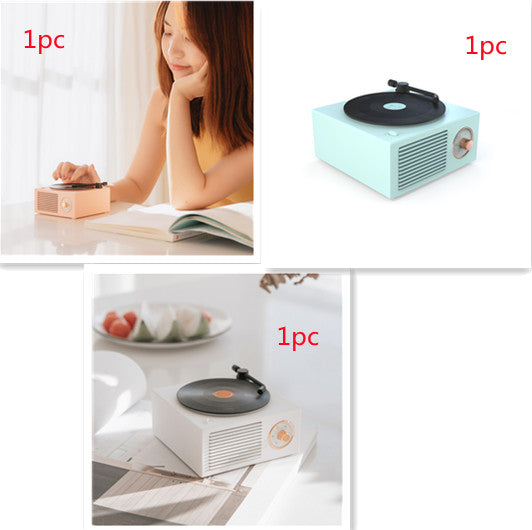 Three different models of a small electronic device on a white background.