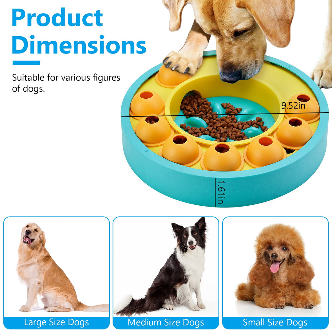 Interactive Dog Puzzle Slow Feeder Toy
