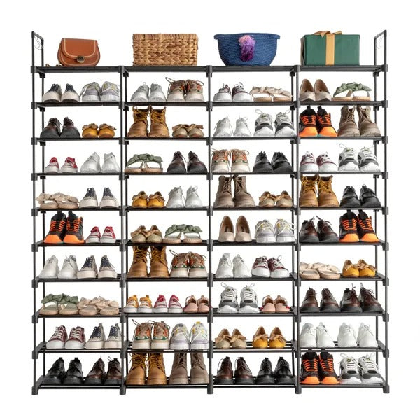10-Tier Shoe Rack for Up to 80 Pairs