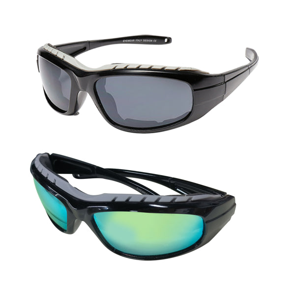 2-Pair Wind-Resistant Motorcycle Riding Glasses