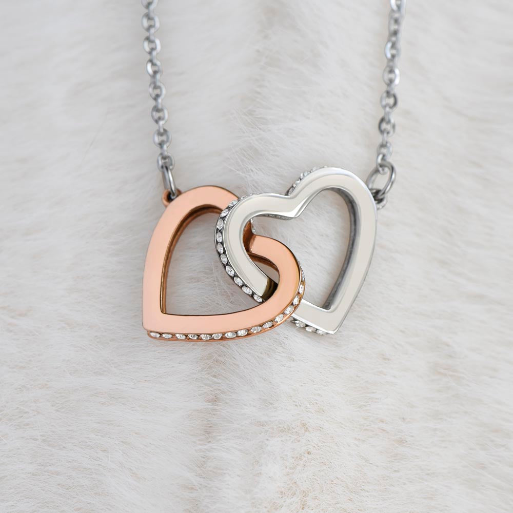 Grandma Interlocking Hearts Necklace Gift