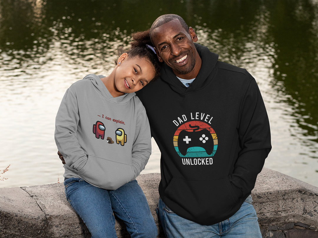 Dad Level Unlocked Hoodie