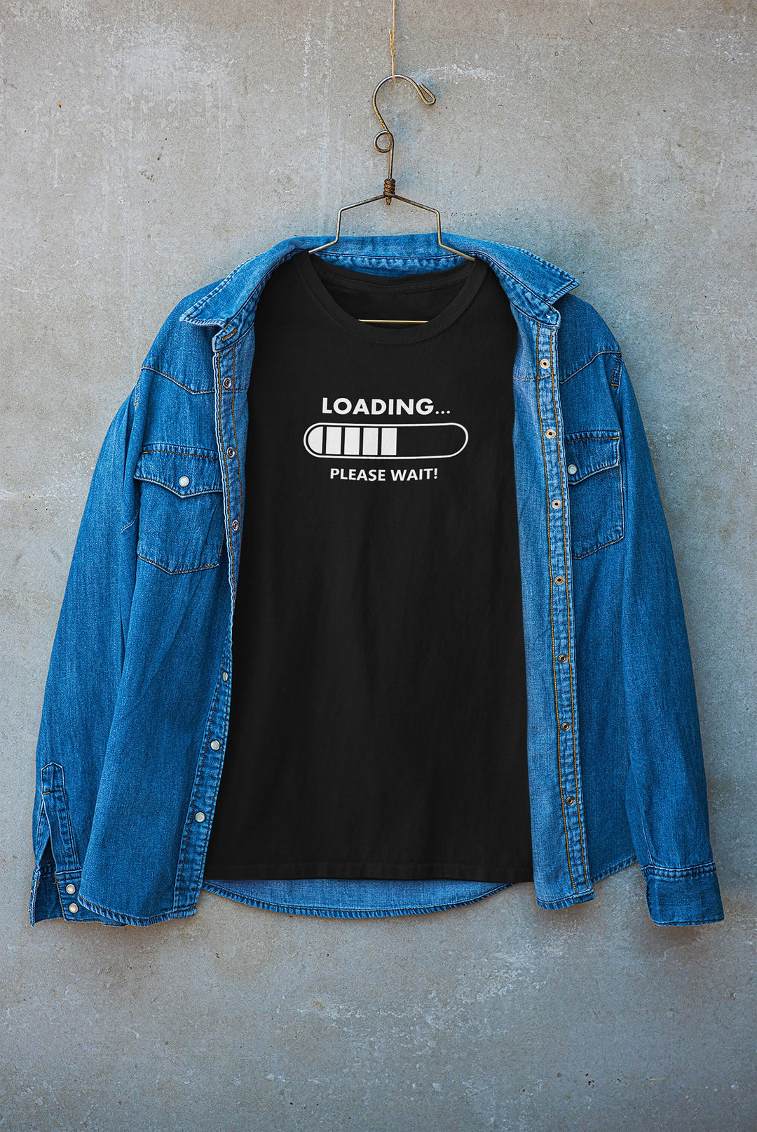 Loading Please Wait T-Shirt: Humorous Gamer Tee