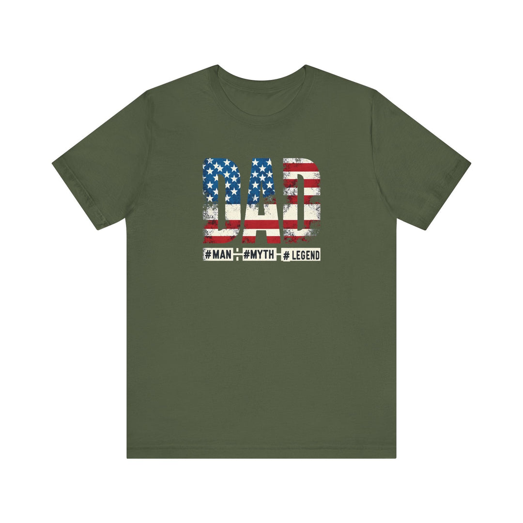 Dad Man Myth Legend Graphic T-Shirt