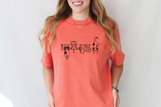 Kitten Clothesline T-Shirt