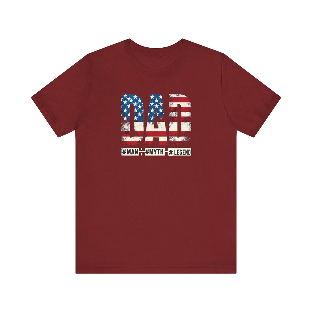 Dad Man Myth Legend Graphic T-Shirt