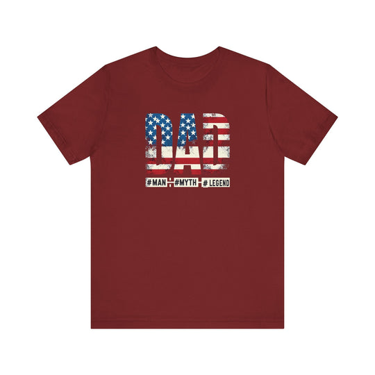 Dad Man Myth Legend Graphic T-Shirt