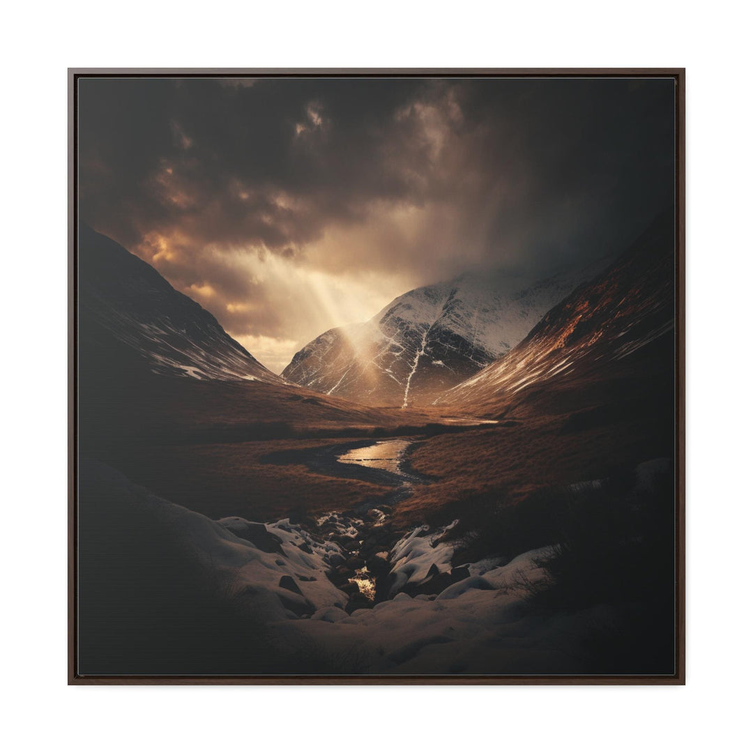 Mountain Landscape Canvas Art