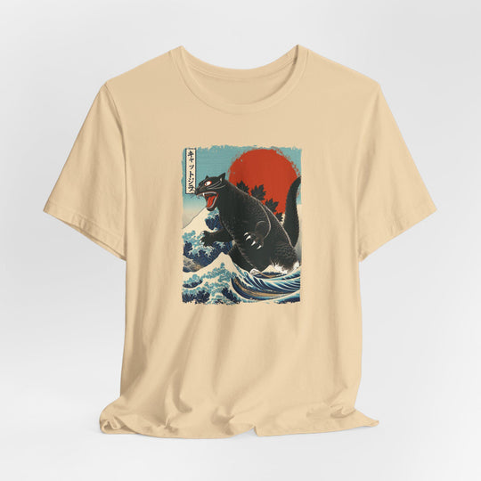 Catzilla T-Shirt: Funny Cat Lover Parody Tee