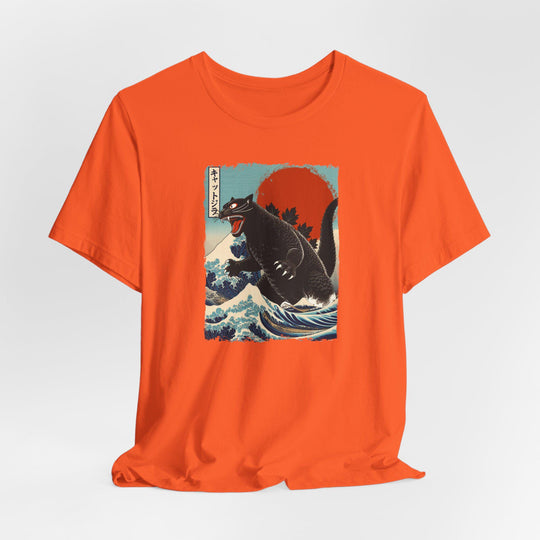 Catzilla T-Shirt: Funny Cat Lover Parody Tee