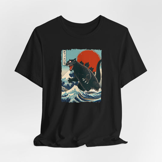 Catzilla T-Shirt: Funny Cat Lover Parody Tee