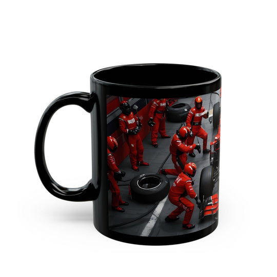 Formula 1 Racing Mug: Motorsport Fan Gift, Race Day Coffee Mug