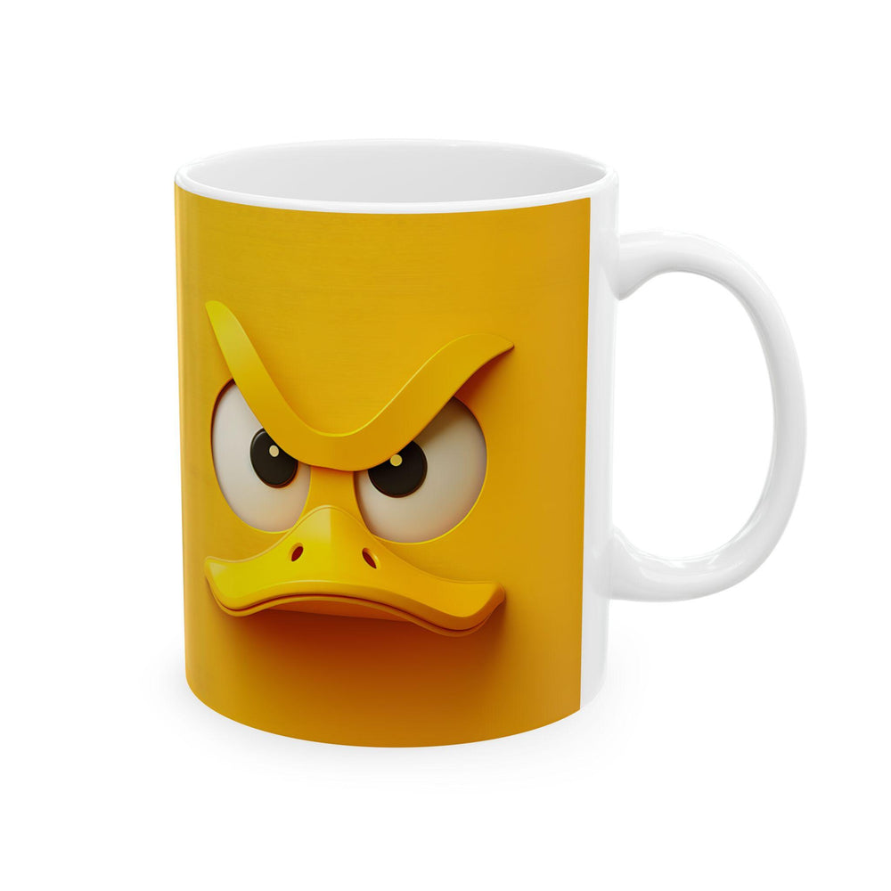 Funny Cartoon Duck Ceramic Coffee Mug: Quirky Kitchen Decor