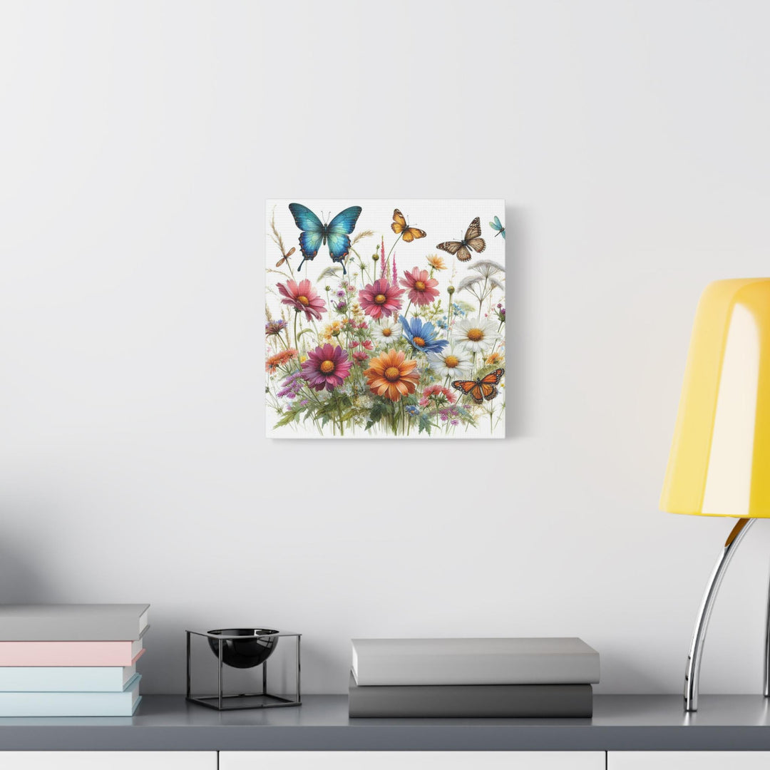 Floral Butterfly Canvas Art