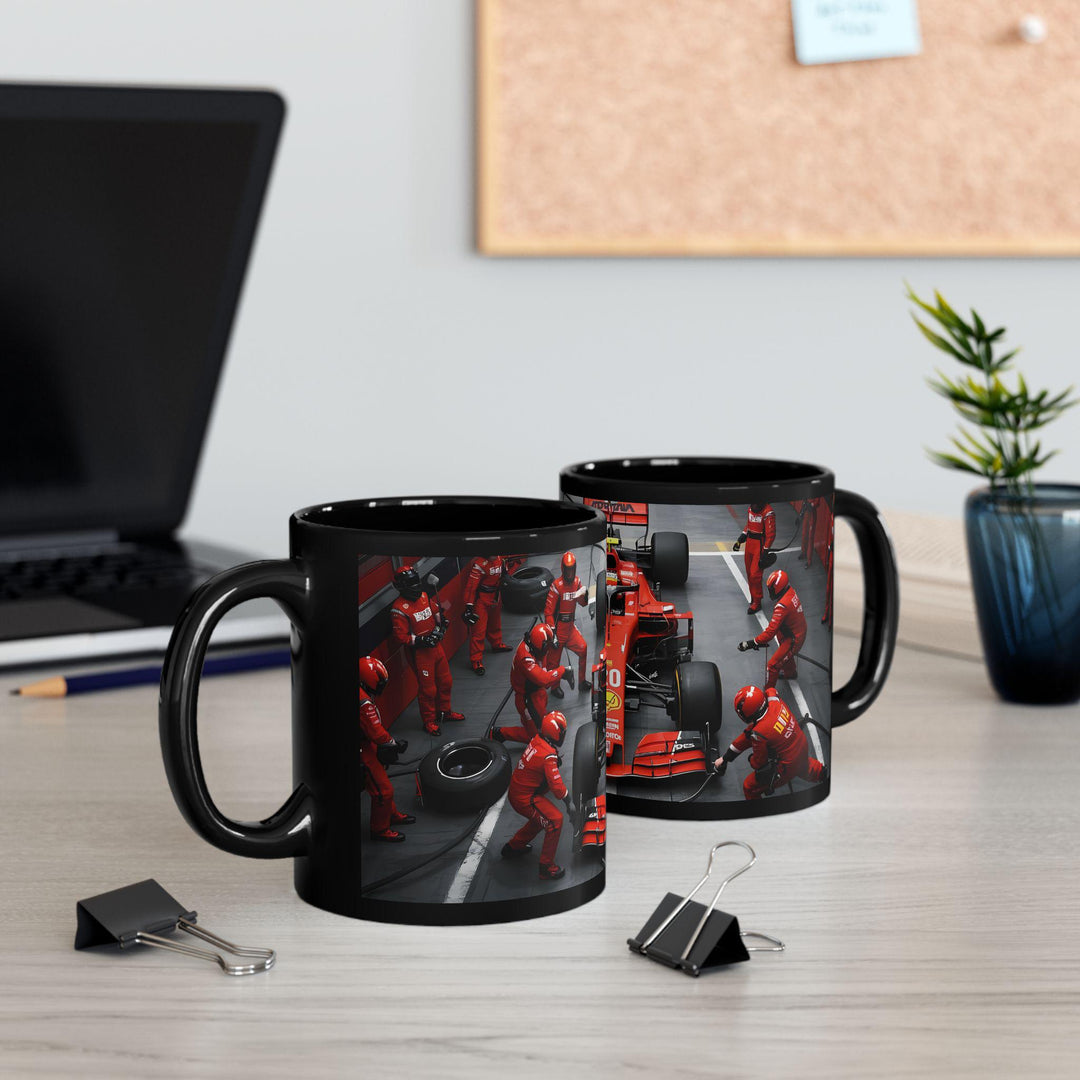 Formula 1 Racing Mug: Motorsport Fan Gift, Race Day Coffee Mug