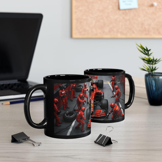 Formula 1 Racing Mug: Motorsport Fan Gift, Race Day Coffee Mug