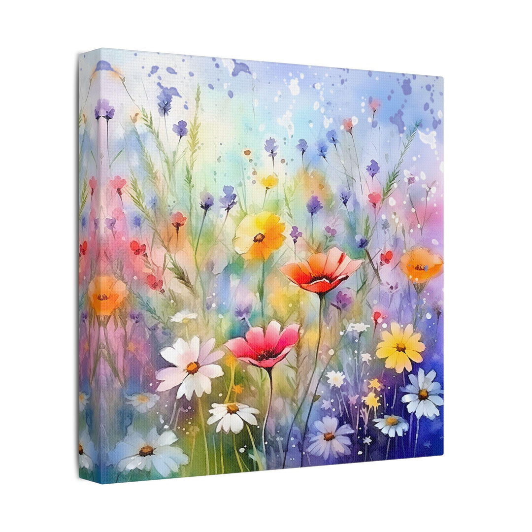 Vibrant Wildflower Watercolor Floral Art (Digital Download)