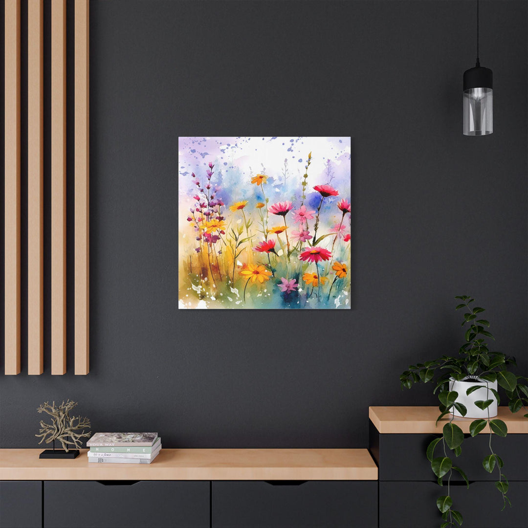 Boho Wildflower Watercolor Print (Digital Download)