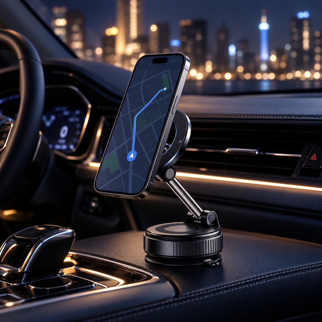 Magnetic Folding Car Phone Mount