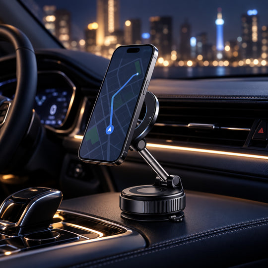 Magnetic Folding Car Phone Mount