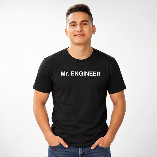 Mr. Engineer Tee – Smart Style for Future Innovator