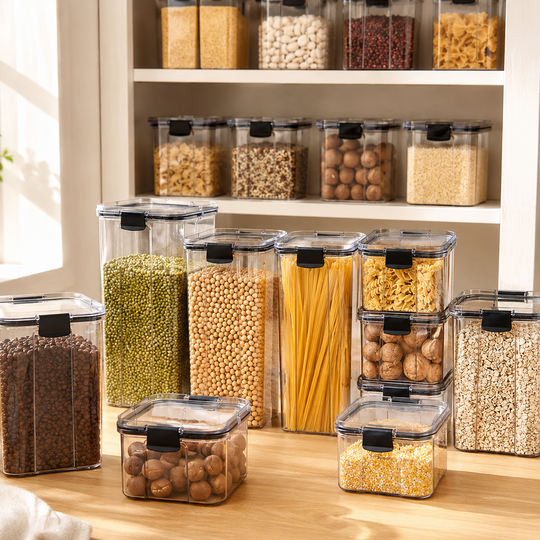 Airtight Food Storage Container Set with Sealed Lids