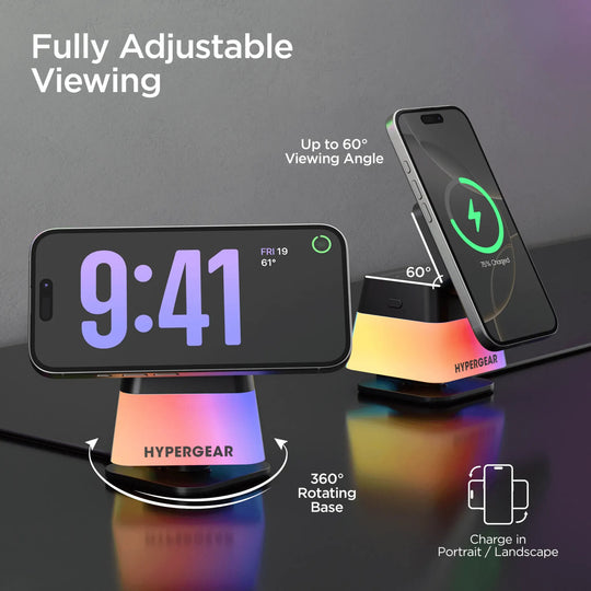 PowerFold Cube RGB 3-in-1 Wireless Charge