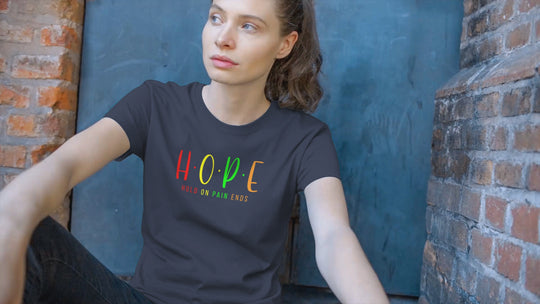 HOPE - Hold On Pain Ends Motivation T-Shirt