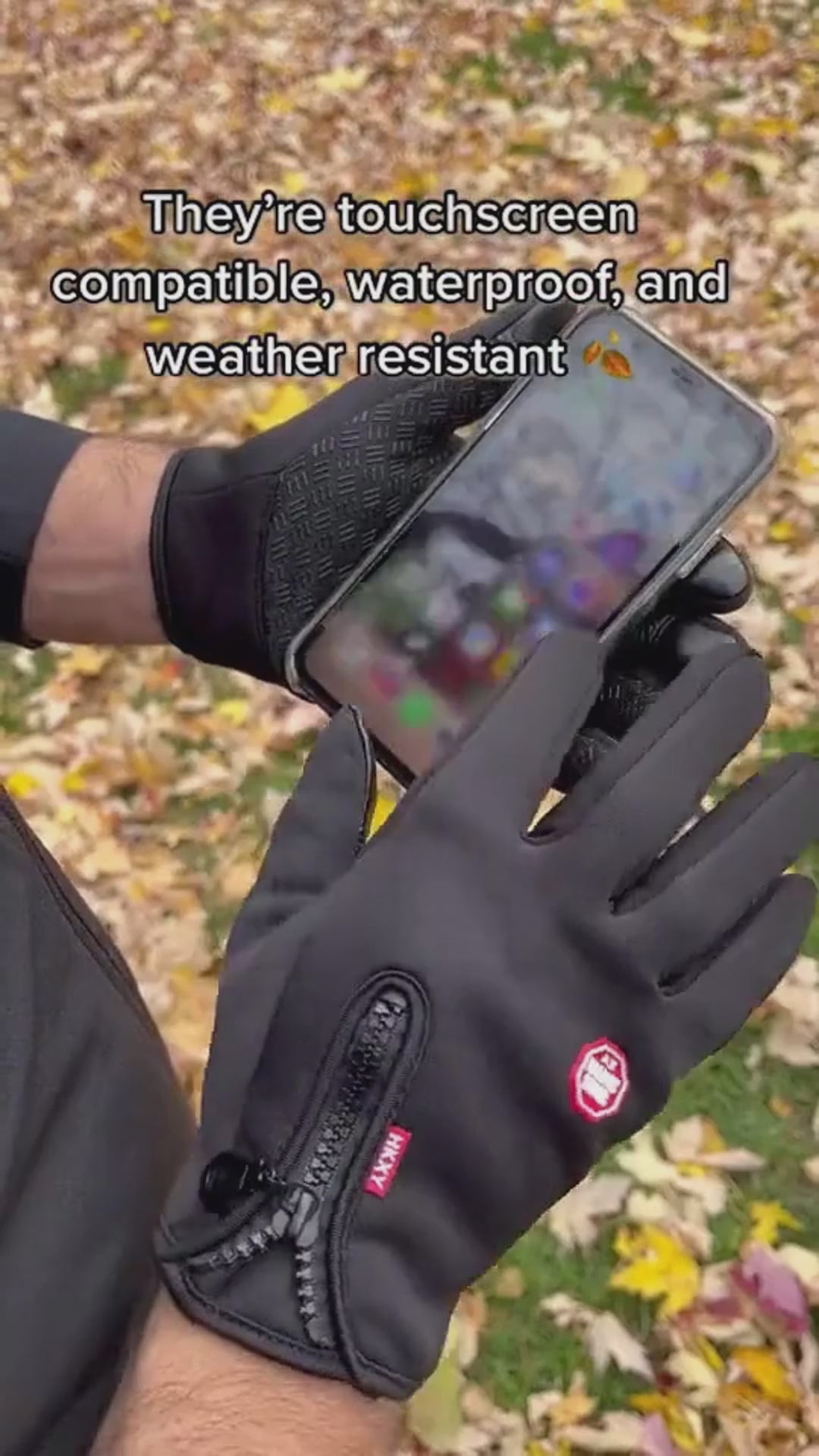 Thermal Touchscreen Winter Riding Gloves (Waterproof &amp; Windproof)