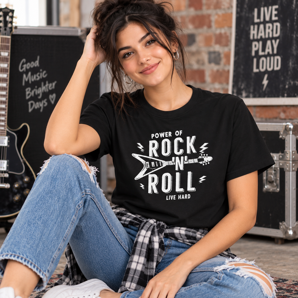 Rock 'N' Roll Comfort Colors 1717 t-shirt