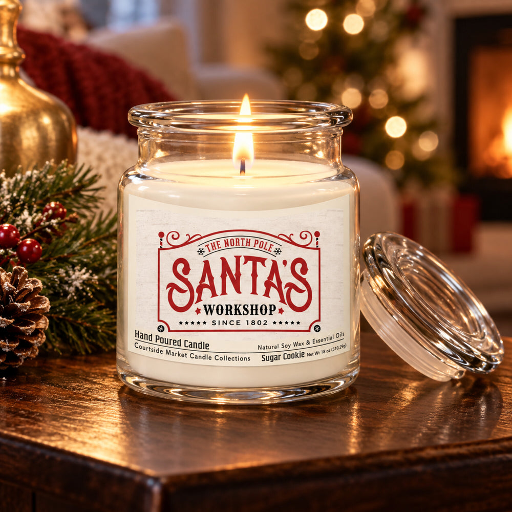 Santa's Workshop Sugar Cookie Soy Candle