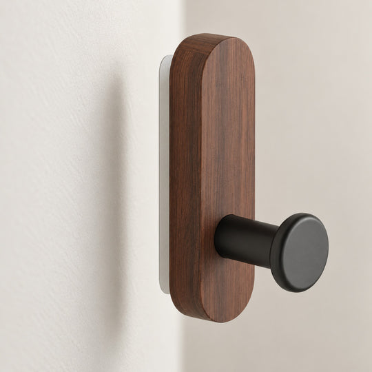 Self-Adhesive Wood Wall Hook