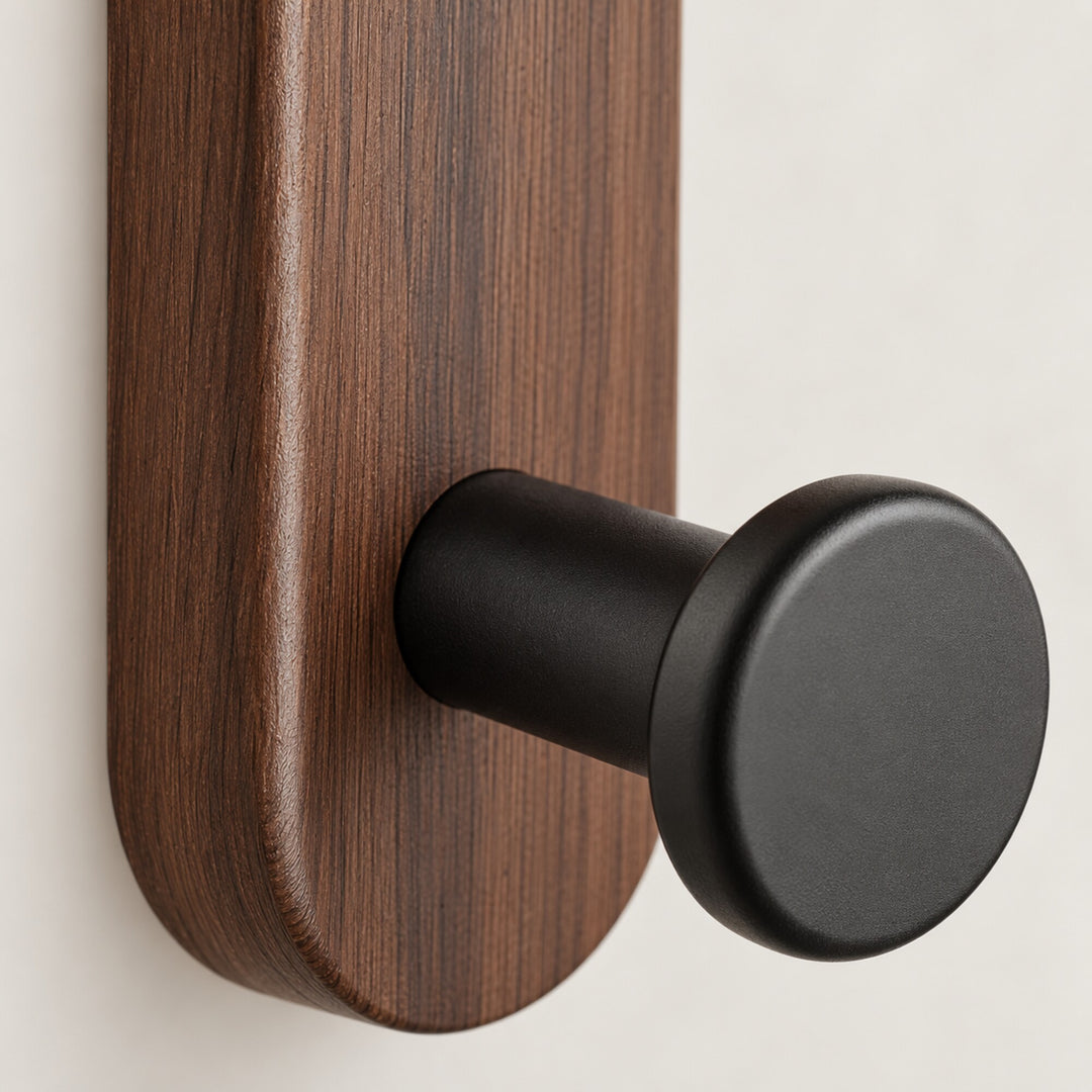 Self-Adhesive Wood Wall Hook